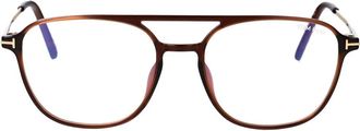 Tom Ford Ft 5874-B Optisch Montuur - Heren - Brillen - Bruin - 54 MM - Accessoires