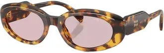 Miu Miu Eyewear MUC01S Sunglasses - Tortoiseshell