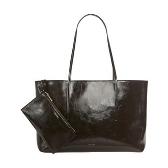 Calvin Klein Dames, Tassen, Bruin, Maat: ONE Size