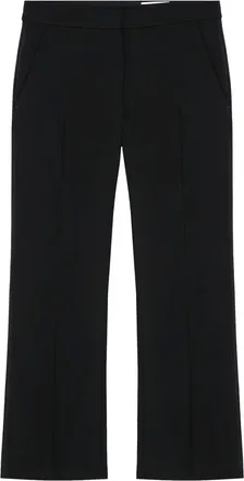 Alexander McQueen Pantaloni sartoriali in lana - Nero