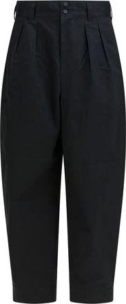 Comme Des Garçons button-fastening trousers - Black