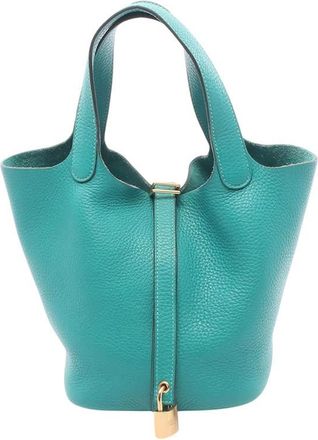 Herm&egrave;s Pre-owned Hermes Clemence Picotin Lock 18 Ladies 2HZJKUOGAKAKM84V