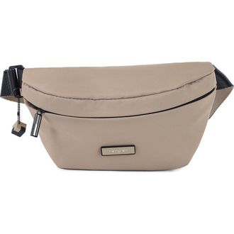 Hedgren Halo Water Repellent Belt Bag in Stone Beige at Nordstrom Rack
