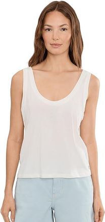 Toad&Co Whisper Tank Top Womens Clothing Egret : XL, Cotton/Modal