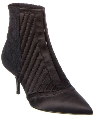 Dolce & Gabbana Corset Satin & Lace Bootie