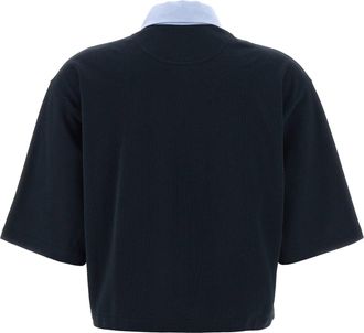 Stella McCartney Piqu&eacute; Cotton Polo - Black