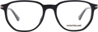Montblanc Demo Square Mens Eyeglasses MB0366O 001 51