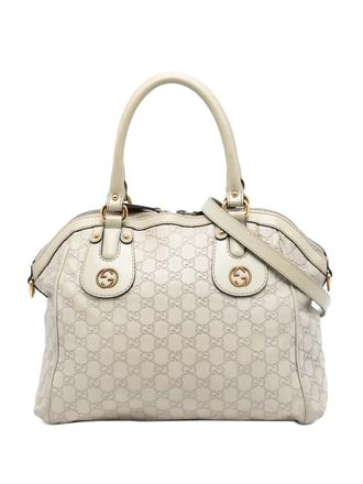 Gucci 2016-2025 Medium Guccissima Scarlett satchel - Brown