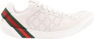 Gucci Screener 3.0 Sneakers - Heren - Schoenen - Wit - Maat: 42 1/2 EU Leer