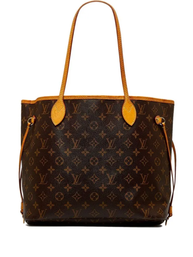 2014 Monogram Neverfull MM tote bag - women - Canvas/Leather - One Size - Brown
