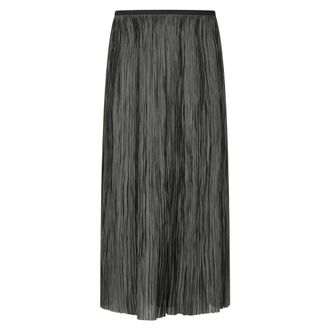 Roberto Collina Falda Midi Plisada - Skirts - Mujer - Verde - XS
