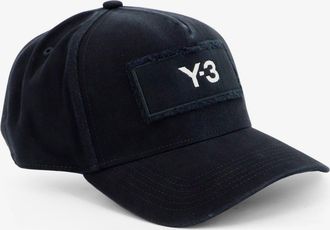 adidas Mens Baseball Cap Y-3 Race Black Cotton Hat