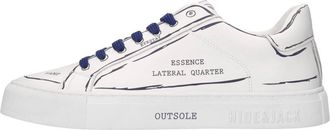 Hide&Jack Sky Sneakers - Heren - Sneakers - Wit - 42 EU - Leer - Schoenen