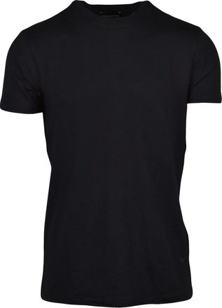 Emporio Armani T-shirt - Heren - T-shirts - Zwart - XL - Katoen - Tops
