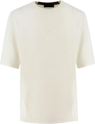 Sease Jersey - Heren - T-shirts - Wit - M - Leer - Tops
