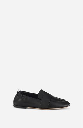 AGL Cristiana Leather Moccasin in Black at Nordstrom, Size 39.5
