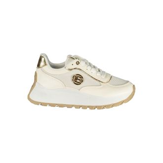 Laura Biagiotti Bianco Polyurethaan Dames Sneakers
