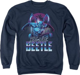 Gildan Blue Beetle (2023) City Protector Adult Crewneck Sweatshirt