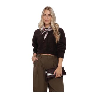 Gestuz Truien & Vesten, Dames, Bruin, L, Gzdebbie Cardigan