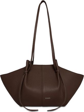 Yuzefi Small Mochi Brown Pebbled Bag