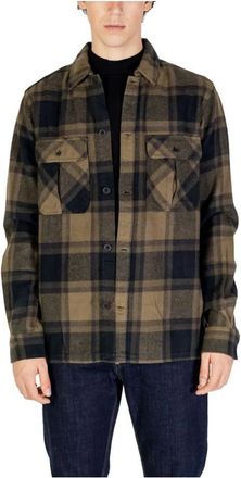 Only & Sons Onscedric Life Check Overshirt Noos - Heren - Casual Overhemden - Groen - XL - Katoen - Overhemden
