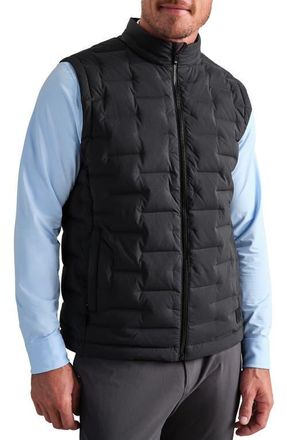 Rhone Voyage 700 Fill Power Down Vest in Black at Nordstrom, Size Medium