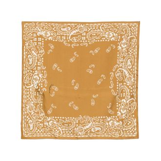 Mantero 1902 Foulard quadrato in seta - - Accessories - Donna - Marrone - ONE SIZE