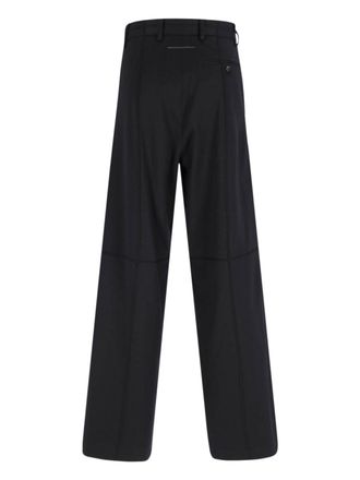 Maison Margiela Womens Trousers Black Polyester