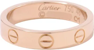 Cartier Pink Gold Pink Gold (18K) Band Ring (Pre-Owned)