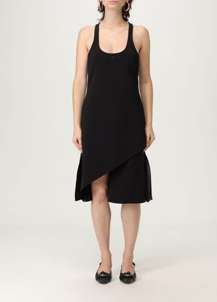 Courrèges Abito asimmetrico Courrèges in crepe