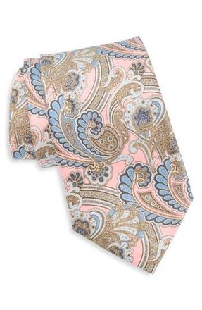 Robert Graham Paisley Silk Tie in Pink at Nordstrom Rack