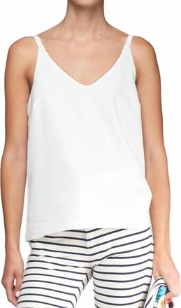 Vilagallo Zina Crep Blanco Top