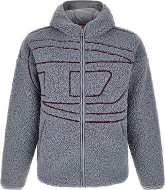 Diesel Hombre, Chaquetas, Gris, Talla: L
