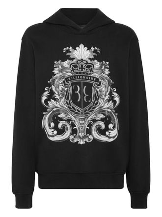 Billionaire Boys Club logo-print hoodie - Black