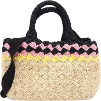 Prada Pre-owned Tote Bag - Dames - Vintage Shopper - Veelkleurig - ONE Size - Vintage