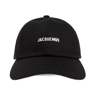 Jacquemus La Casquette Gadjo Cap - Heren - Petten - Zwart - 60 CM - Katoen - Accessoires