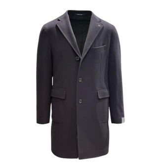 Tagliatore Cappotto monopetto - - Coats - Uomo - Blu - L