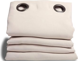 MOONDREAM Soundproof Room Divider Curtain In Eggshell