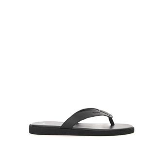 HUGO BOSS Darrel Thong - Heren - Slippers - Zwart - 41 EU - Polyester - Schoenen