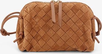 Bottega Veneta Borsa a tracolla Pochette Concert in suede - BOTTEGA VENETA - gender_Woman