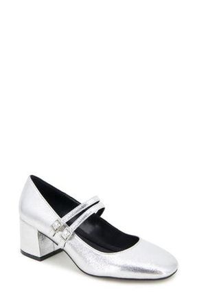 Kenneth Cole Reaction Leeann Mary Jane Pump in Silver at Nordstrom Rack, Size 7.5