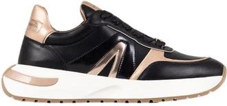 Alexander Smith Zwarte Koper Runner Sneakers - Dames - Sneakers - Zwart - 39 EU - Schoenen