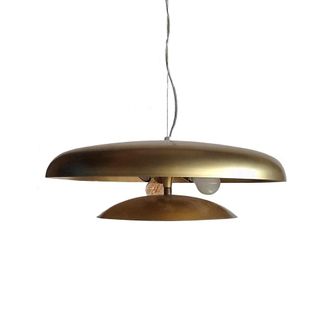 Tosel Suspensi&oacute;n metal oro D64 cm