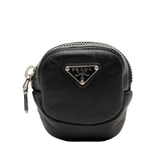 Prada Pre-owned Mini Pouch - Dames - Pre-owned - Zwart - Maat: ONE Size Leer