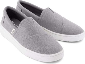 Toms TRVL Lite Alpargata Sneakers Mens Gray Canvas Casual Shoes HAWK2431