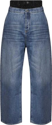 The Attico Mujer, Vaqueros, Azul, Talla: W27