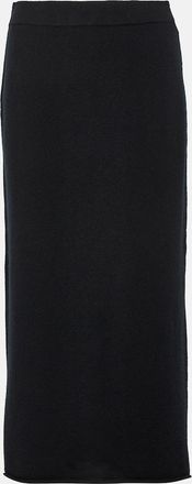Jardin Des Orangers Cashmere pencil skirt