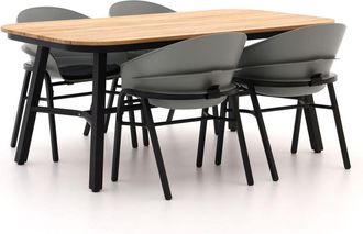 Hartman Hartman Tubb dining tuinset 185cm 5-delig verstelbaar