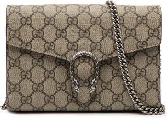 Gucci Pre-owned Gucci GG Supreme Dionysus Wallet on Chain Ladies 401231.0416