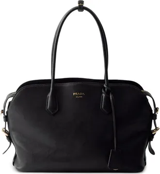 Prada Large Leather Tote Bag
